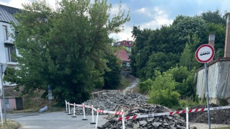 Ideiglenes depózási területet alakítottak ki Miskolctapolcán