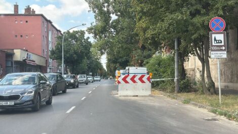 Több helyen is forgalomkorlátozások nehezítik a közlekedést Miskolcon