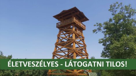 Elbontja a Bati-kereszt kilátót a Gemenc Zrt.